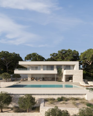 Stunning luxury villa with sea views in Moraira